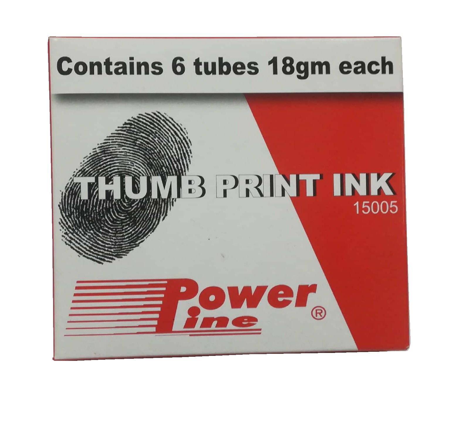 PL642 Thumb Print Ink 18ml